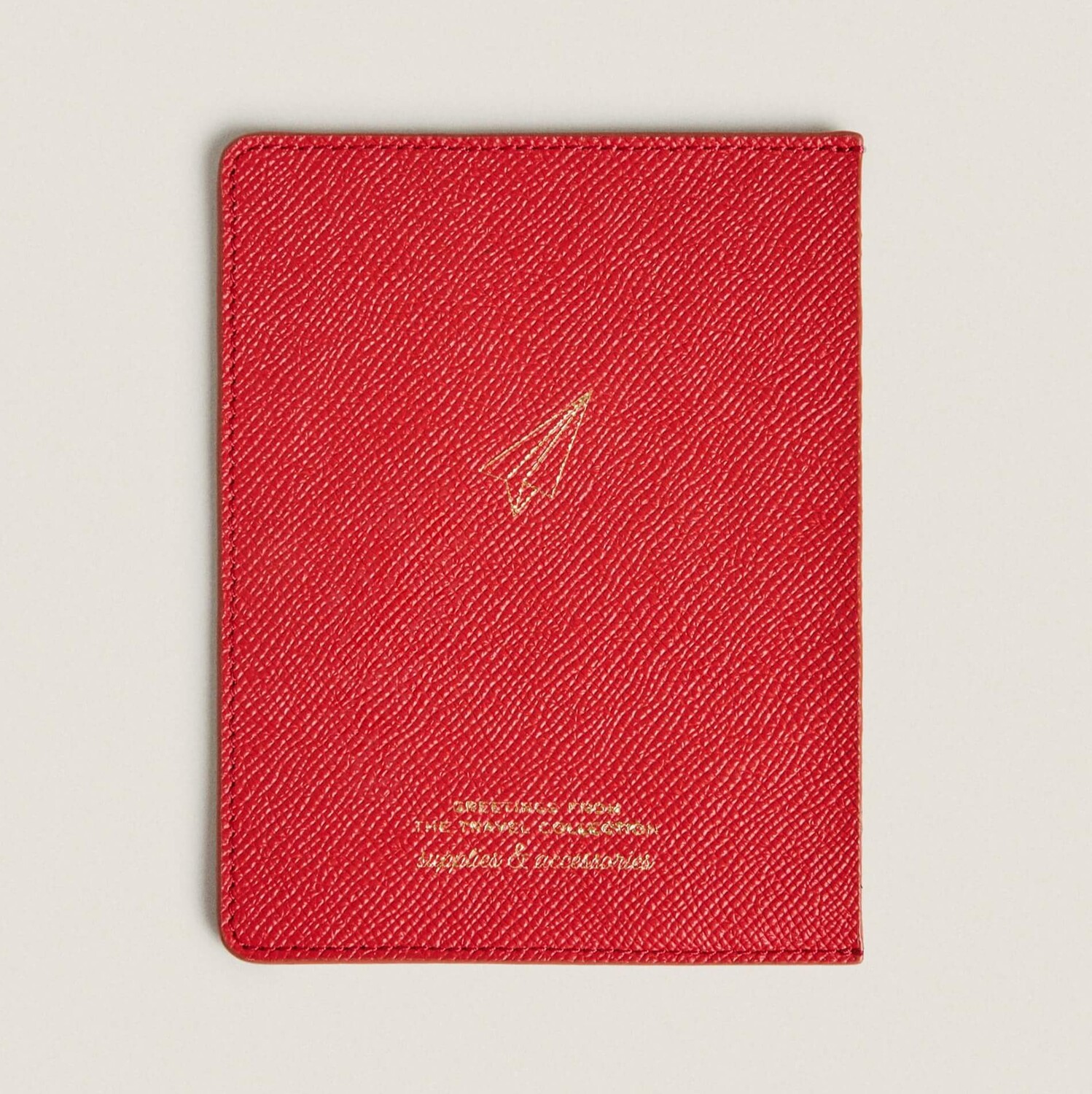 

Обложка на паспорт Zara Home Passport Cover x Saint Lazare, красный