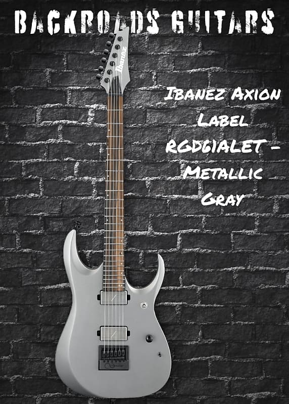 Электрогитара Ibanez Axion Label RGD61ALET - Metallic Gray