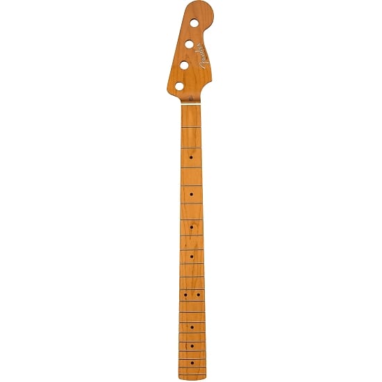 Гриф Fender из жареного клена Vintera '50's Precision Bass, 20 винтажных ладов, форма 7,25, C Necks
