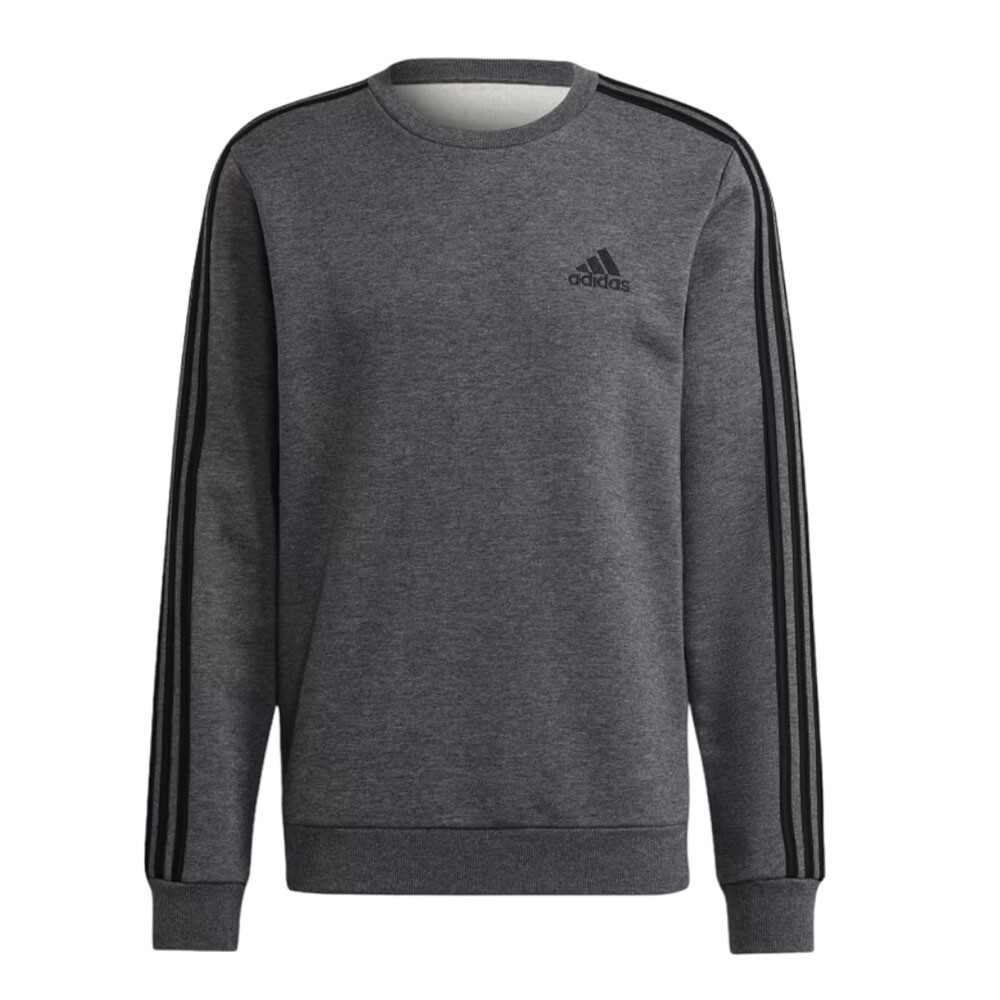 

Свитшот Adidas Essentials Fleece 3-stripes, серый