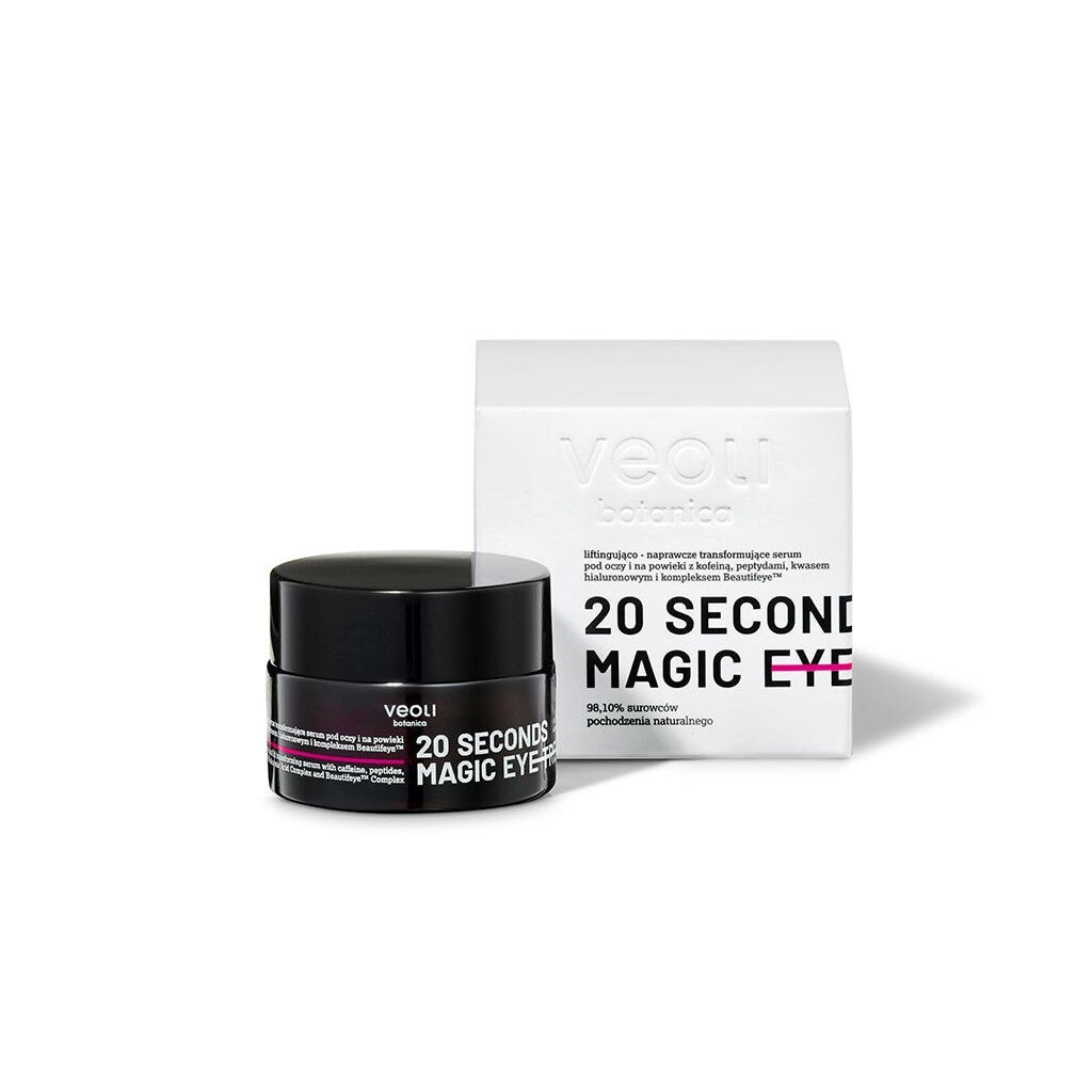 

Veoli Botanica 20 Seconds Magic Eye Treatment лифтинг и восстанавливающая сыворотка для глаз и век 15мл
