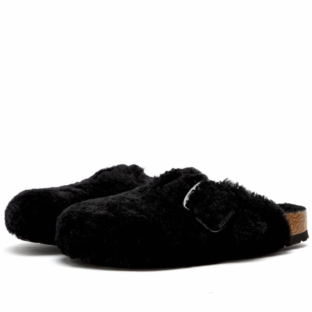 

Сандалии Birkenstock Boston Big Buckle Teddy Rivet Logo OS