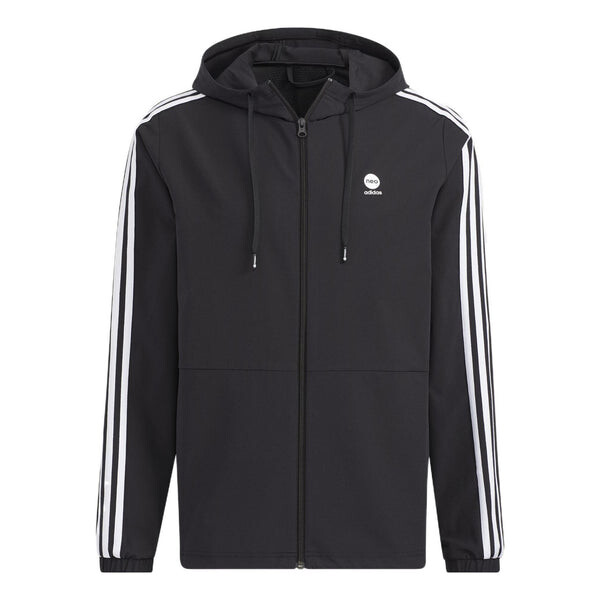 

Куртка Adidas neo Stripe Hooded Black, Черный