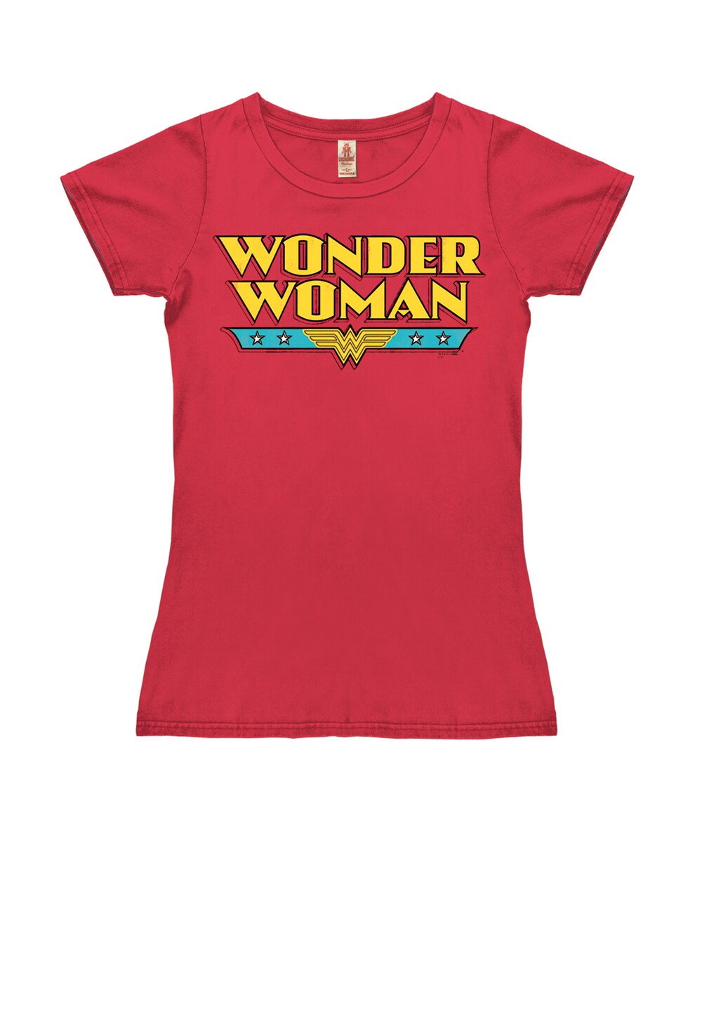 Рубашка LOGOSHIRT Wonder Woman, красный цена и фото