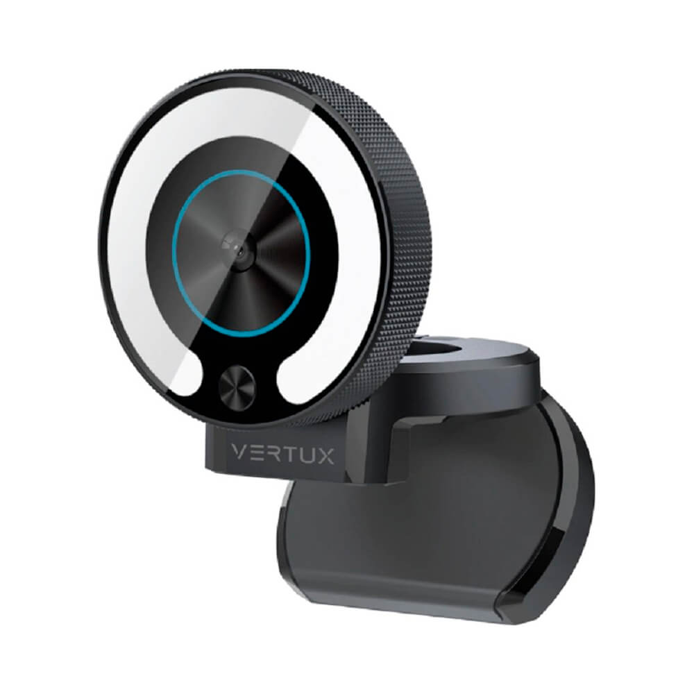 цена Веб-камера Vertux Odin-4K UHD с LED подсветкой, чёрный