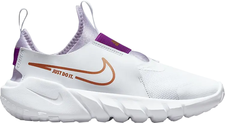 

Кроссовки Nike Flex Runner 2 GS 'White Violet Frost', белый
