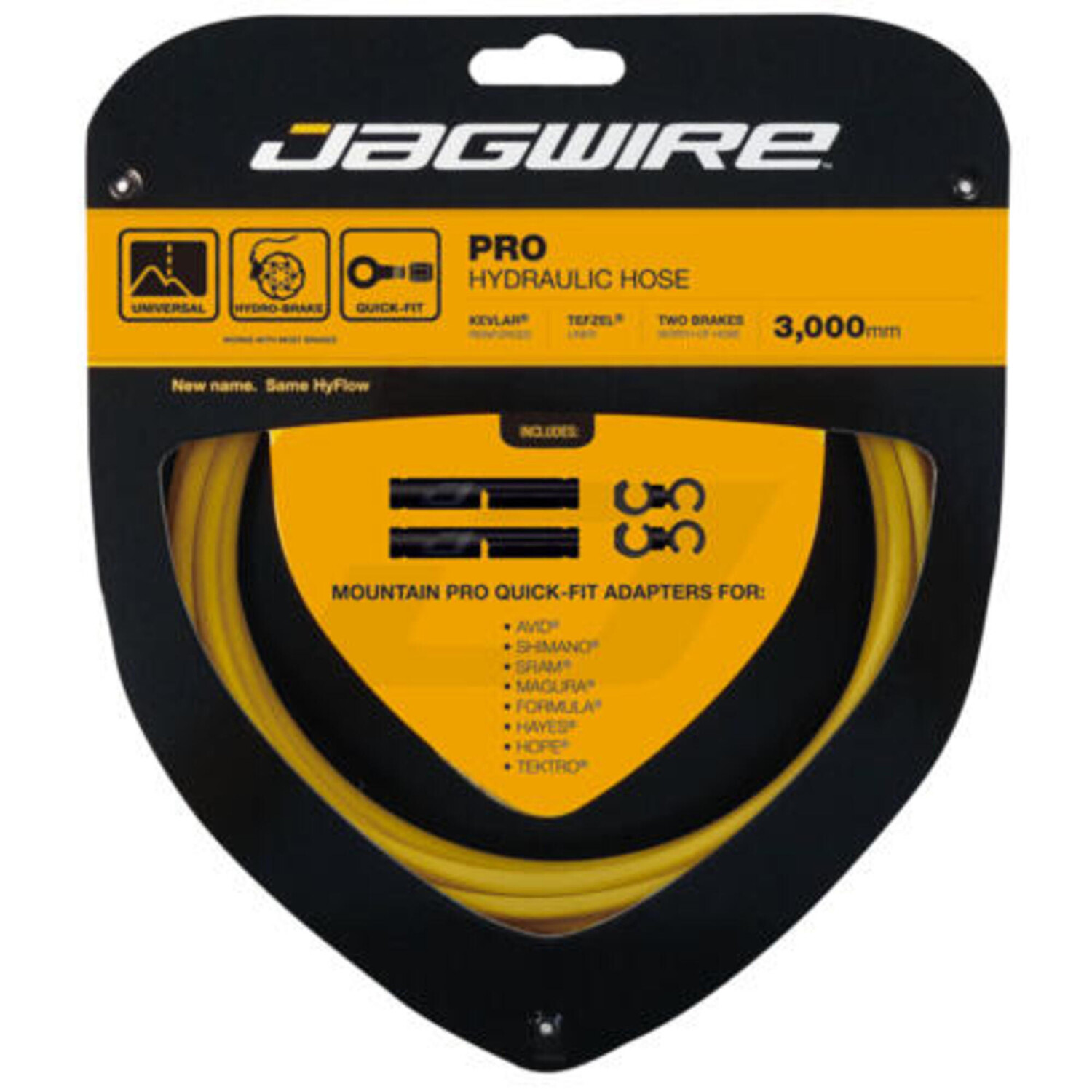

Комплект гидравлических шлангов Jagwire Pro, желтый / желтый / желтый