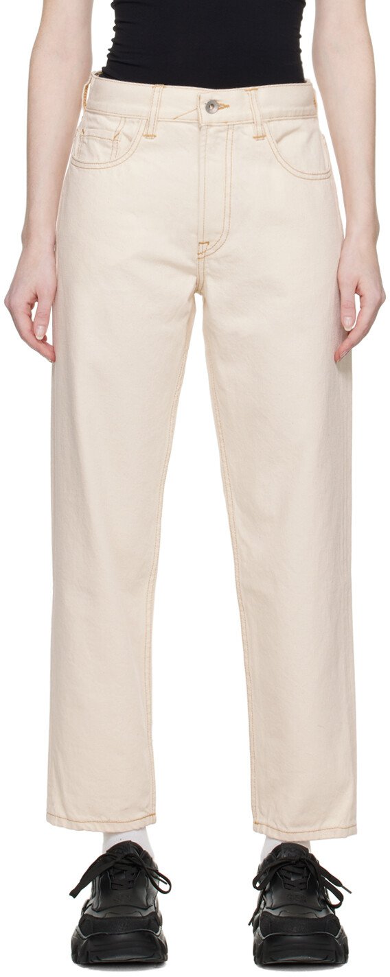 

Джинсы Off-White Tearaway YMC