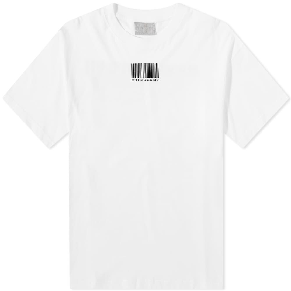 

Футболка VTMNTS Barcode Tee, Белый