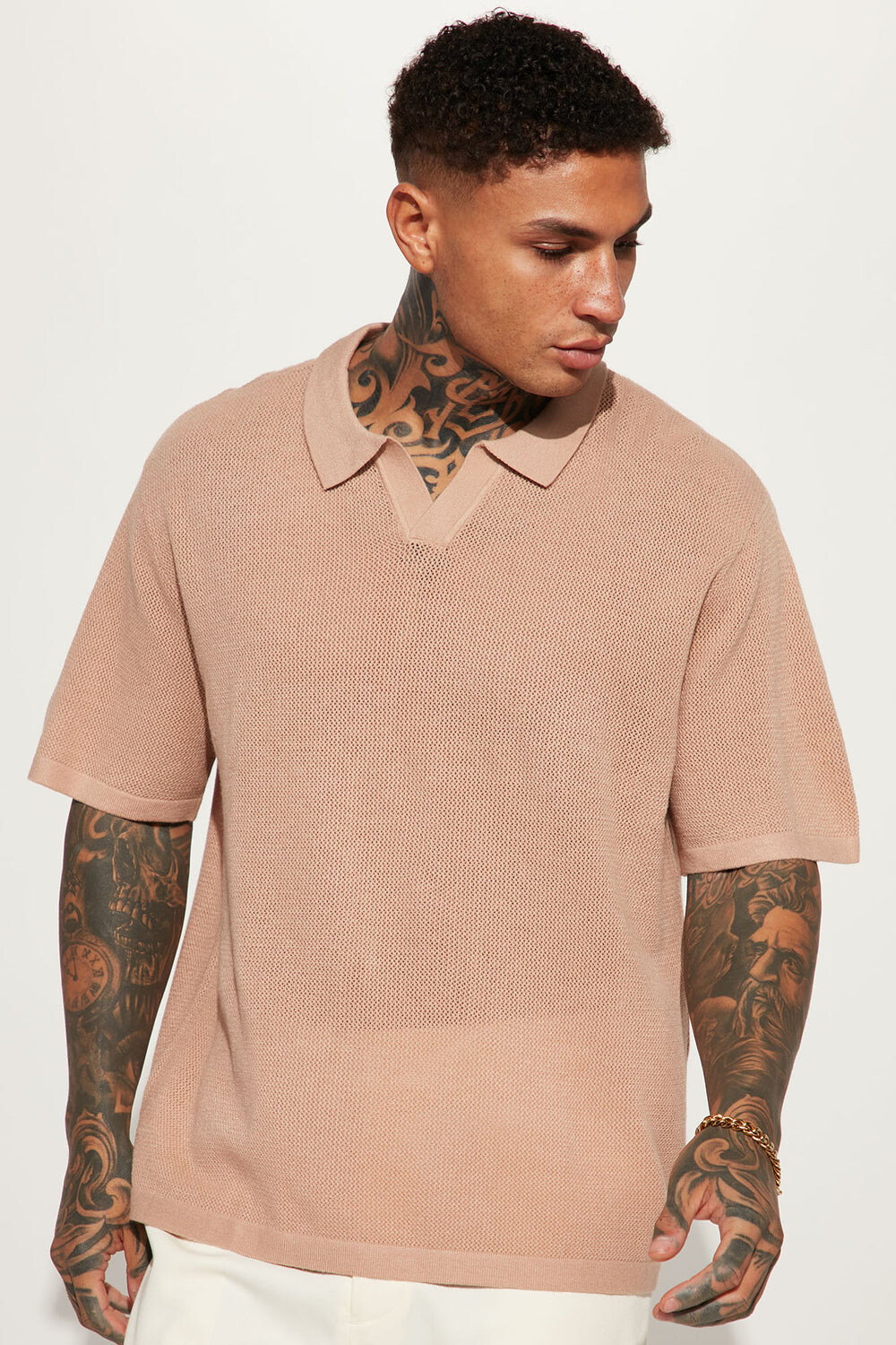 

Футболка Fashion Nova FNMH1217, коричневый