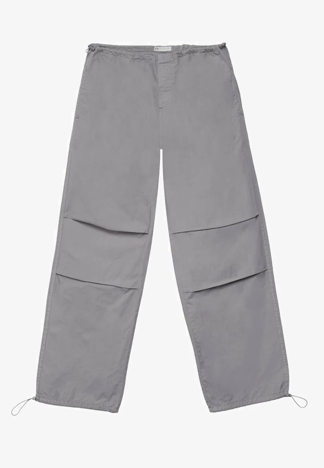 

Спортивные брюки Stradivarius Parachute Popelin, светло-серый