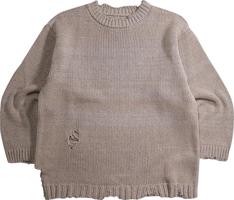 

Свитер Maison Margiela Sweater 'Tan', загар, Серый