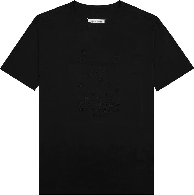 

Футболка Maison Margiela Logo Mako T-Shirt Charcoal, черный