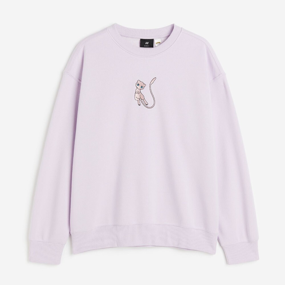 

Свитшот H&M Relaxed Fit Pokemon, сиреневый, Фиолетовый