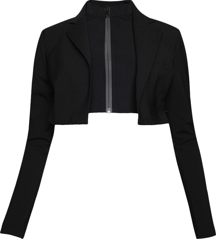 

Куртка Coperni Hybrid Cropped Tailored Jacket 'Black', черный