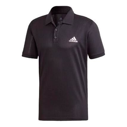 

Футболка Adidas Tennis Sports lapel Polo Shirt Black, Черный