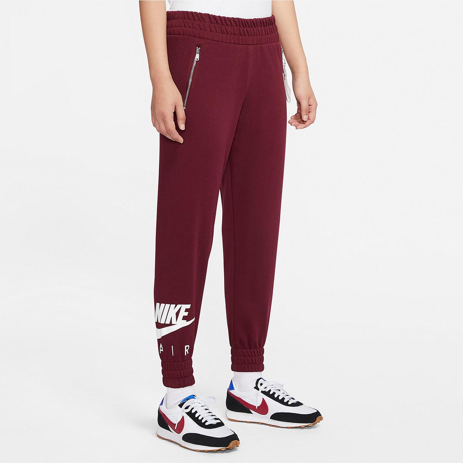 Спортивные брюки Nike Authentic Women's, темно-бордовый цена и фото