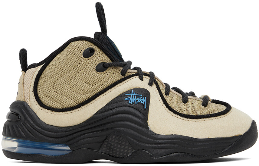 

Бежевые кроссовки Stüssy Edition Air Penny II SP Nike