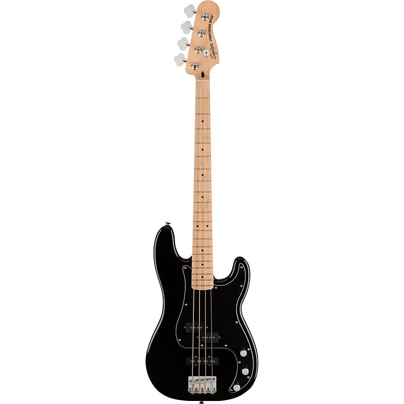 Гитара Squier Affinity Series Precision Bass PJ Electric Guitar Pack с усилителем Rumble 15 120V, кленовый гриф, черный