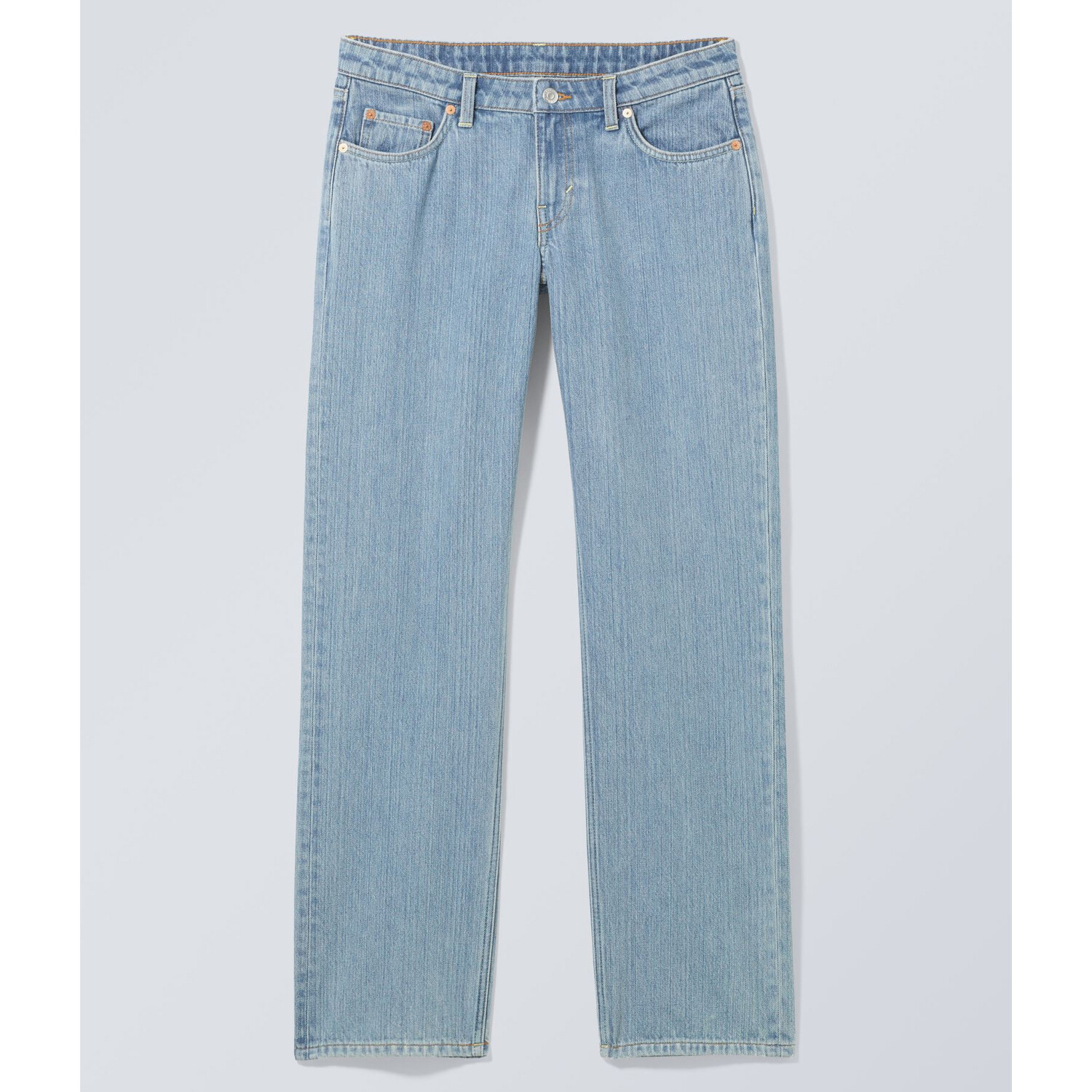 

Джинсы Weekday Arrow Jeans With Straight Legs, голубой
