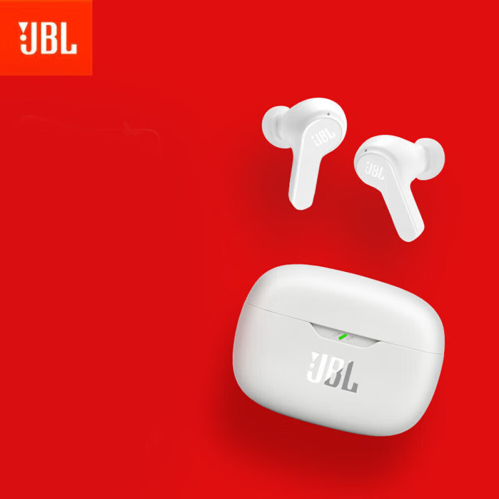 

Беспроводные наушники JBLJBL WAVE BEAM true с шумоподавлением, белый