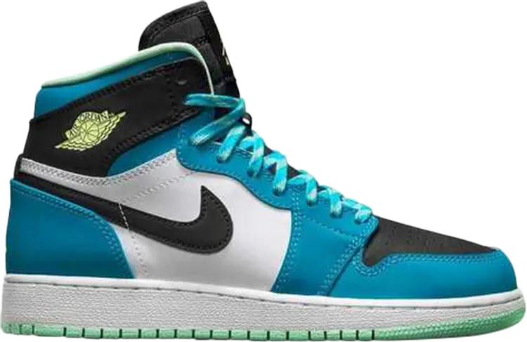 

Кроссовки Air Jordan 1 Retro High BG Blue Lagoon, синий