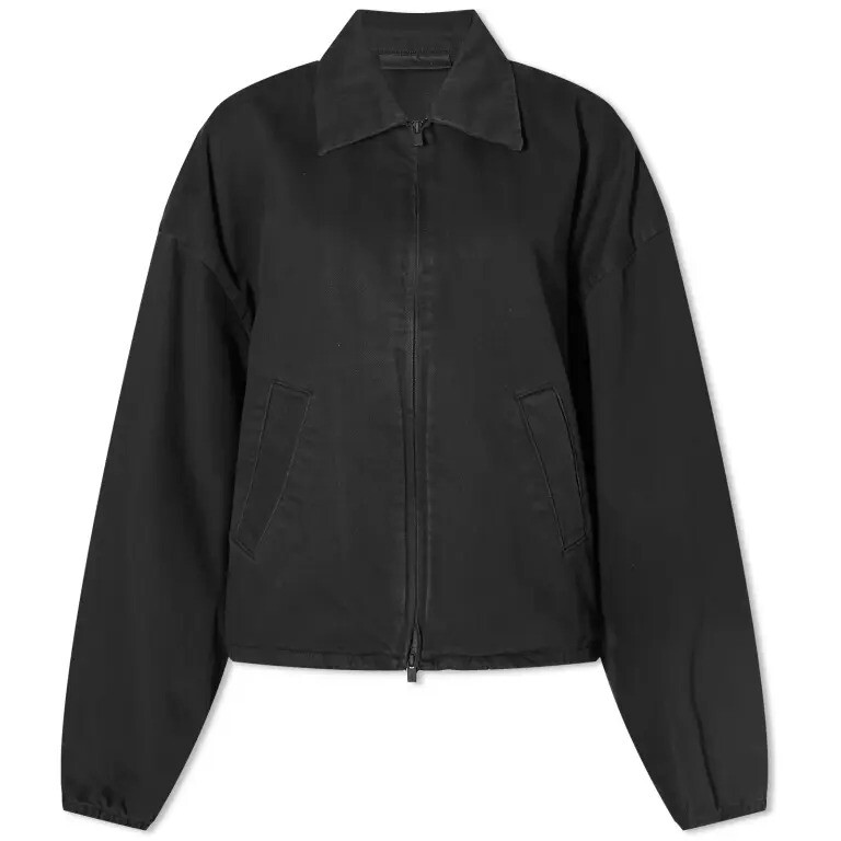 

Куртка-бомбер джинсовая Fear Of God Essentials Shell, черный