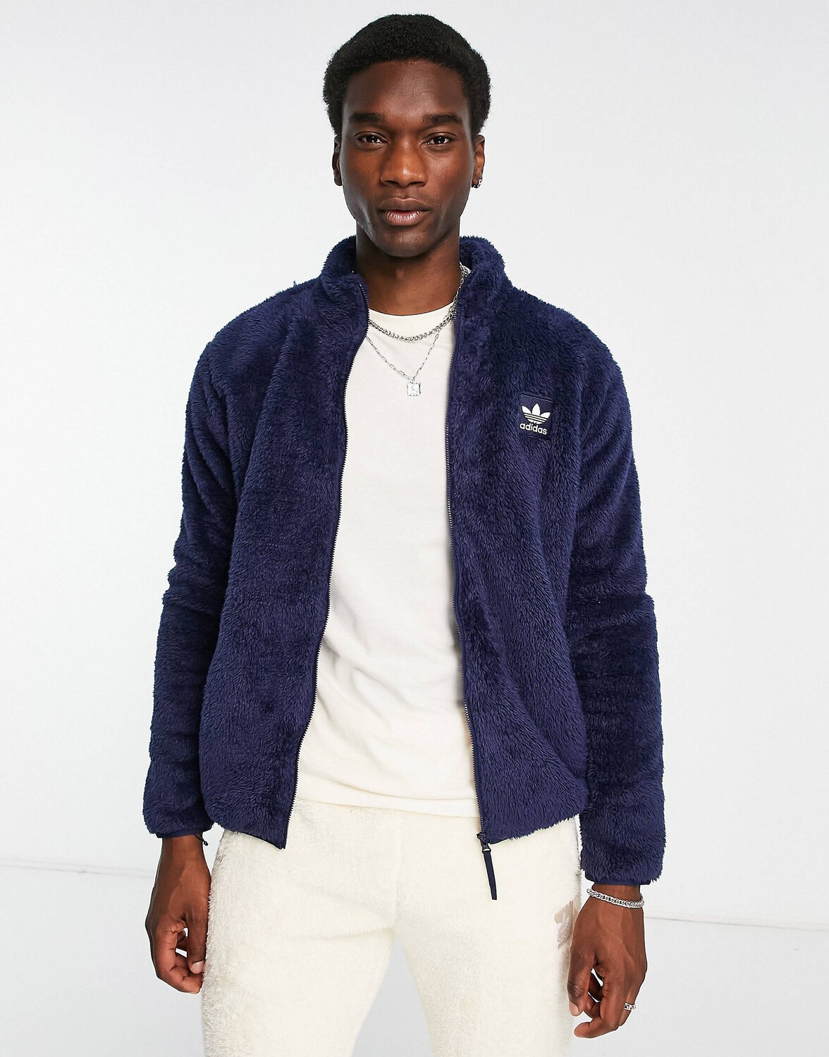 

Флисовая куртка adidas Originals Essentials, Синий