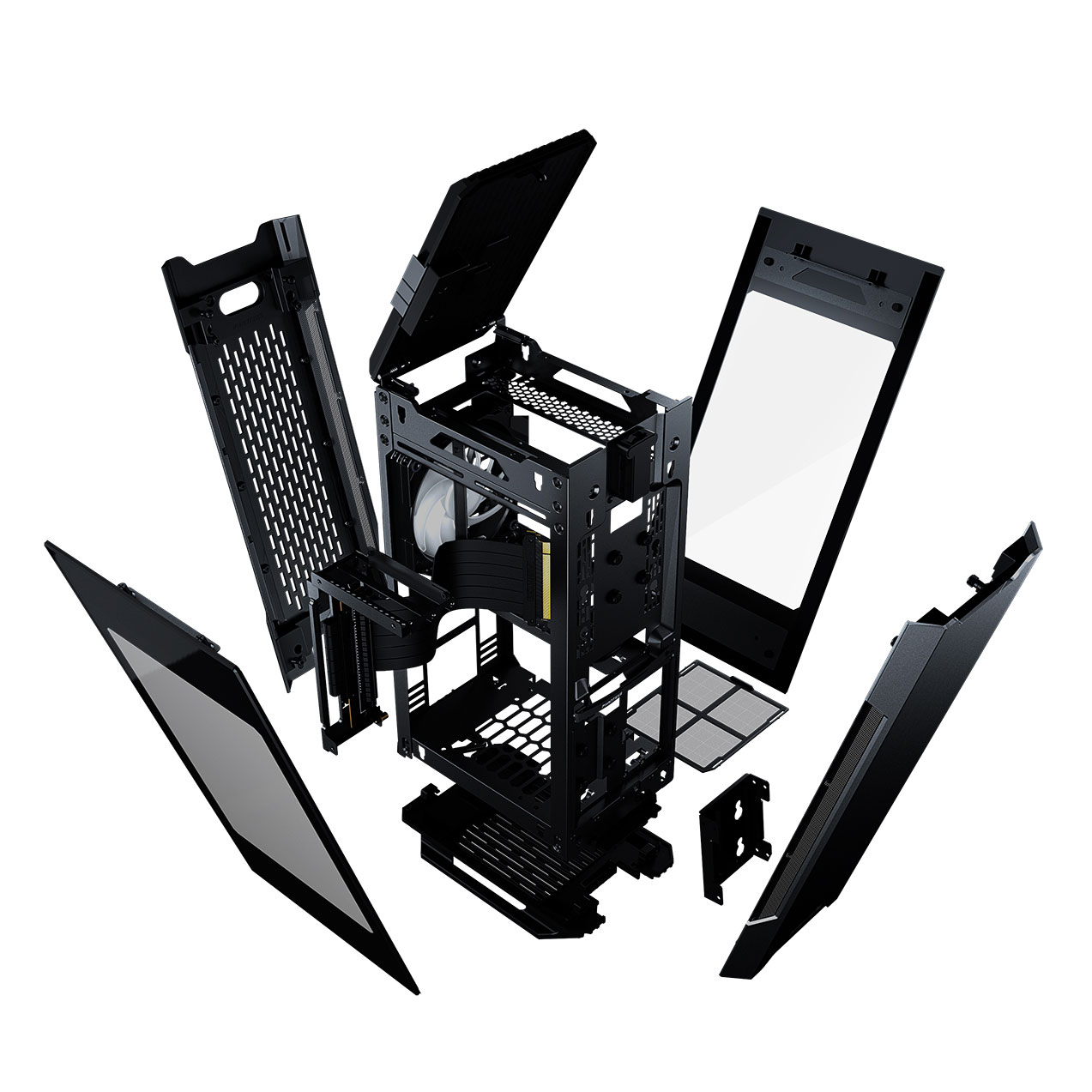 Корпус Phanteks Evolv Shift 2, Mini Tower, черный – купить по выгодным  ценам с доставкой из-за рубежа через сервис «CDEK.Shopping»