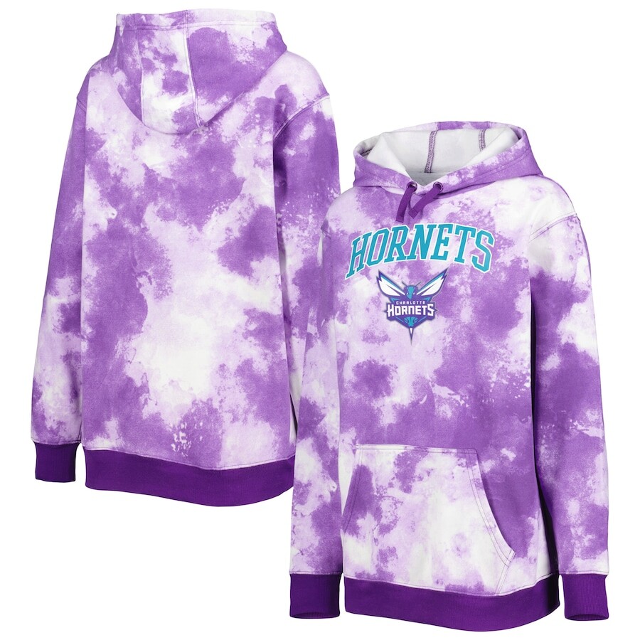 

Пуловер с капюшоном Creative Apparel Concepts Charlotte Hornets