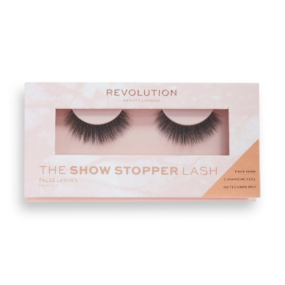 Makeup Revolution Пара накладных ресниц Show Stopper Lash False Lashes 5D на полоске цена и фото
