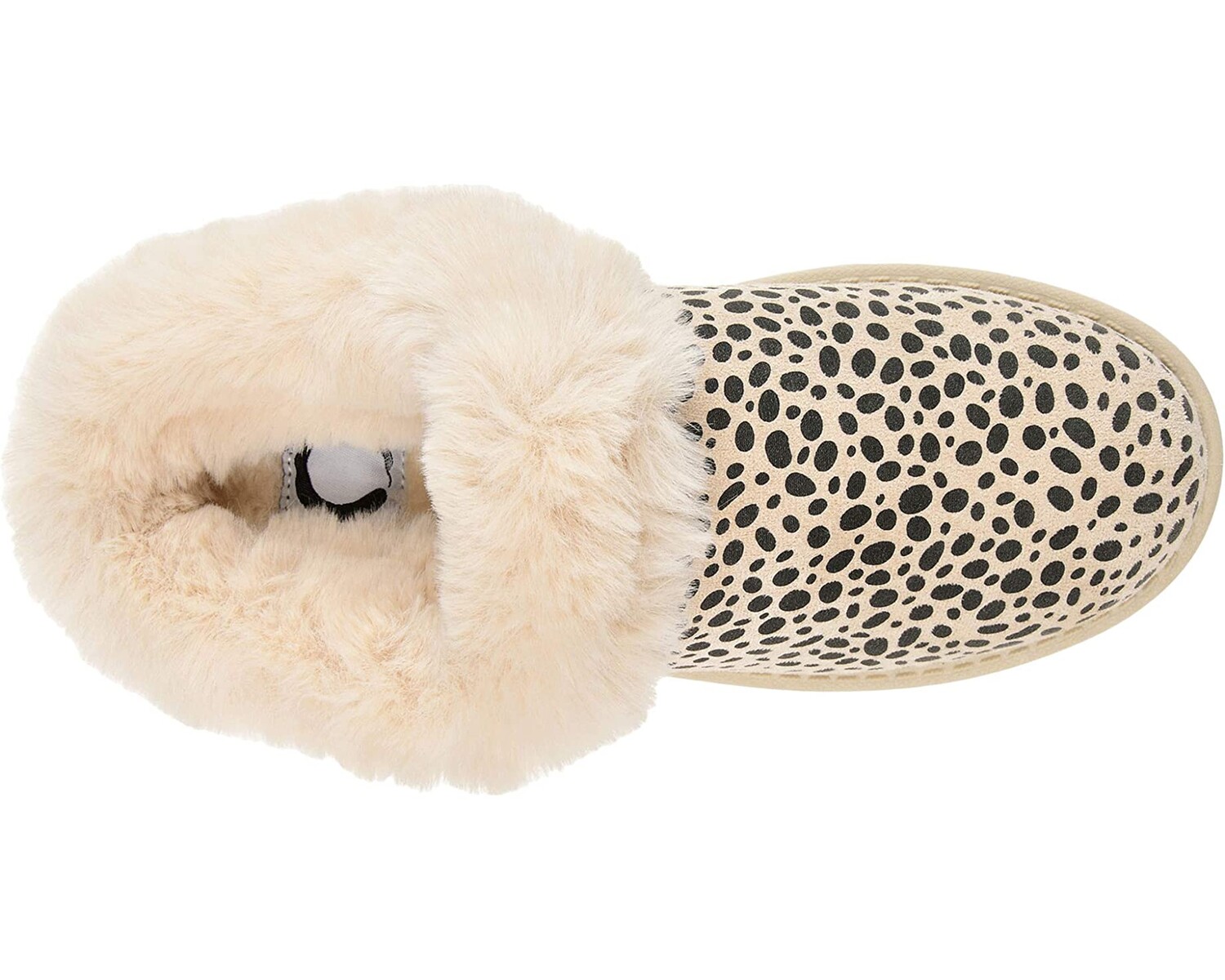 

Слипперы Faux Fur Trim Whisp Slipper Journee Collection, животное