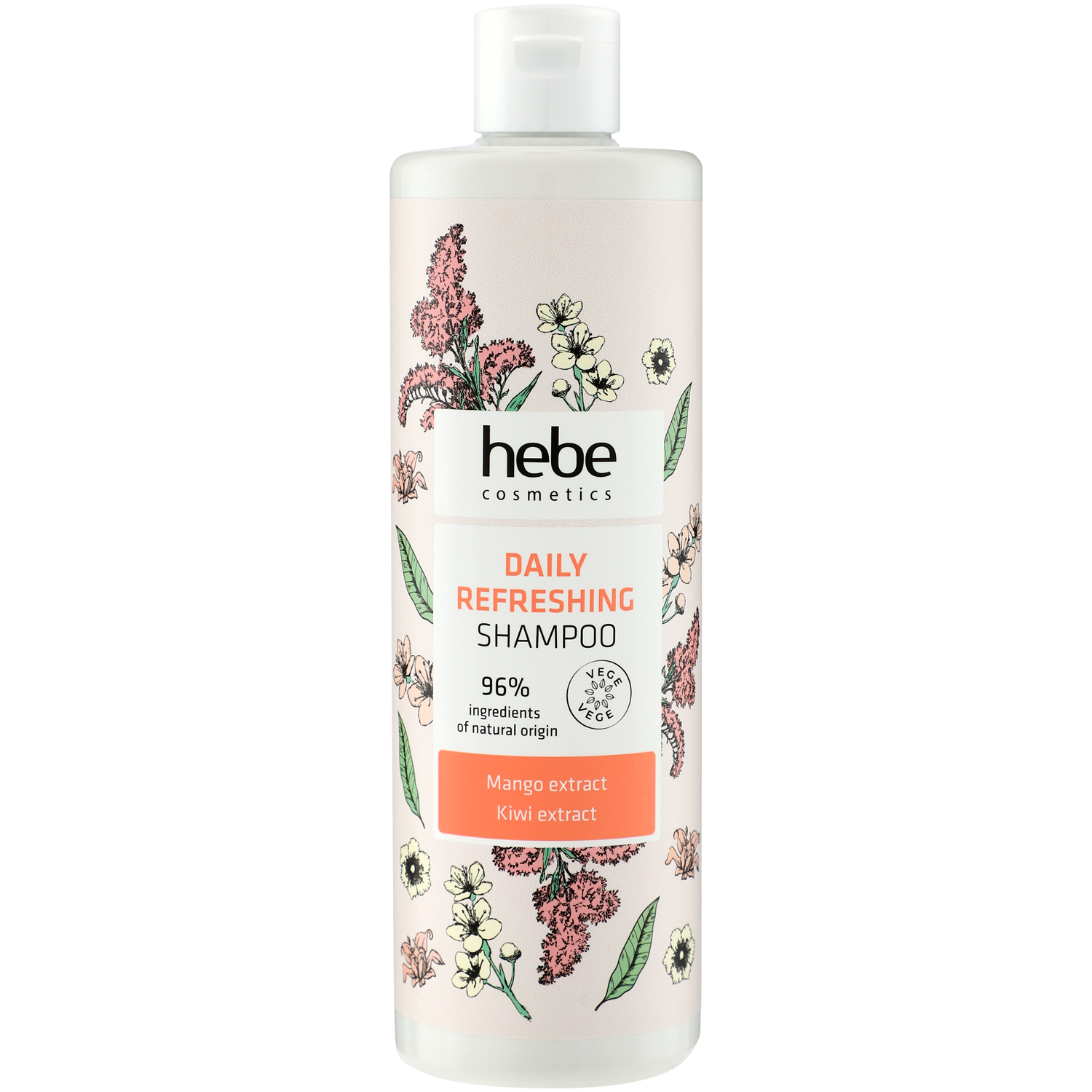 Hebe Cosmetics Daily Refreshing Shampoo освежающий шампунь для волос, 400 мл