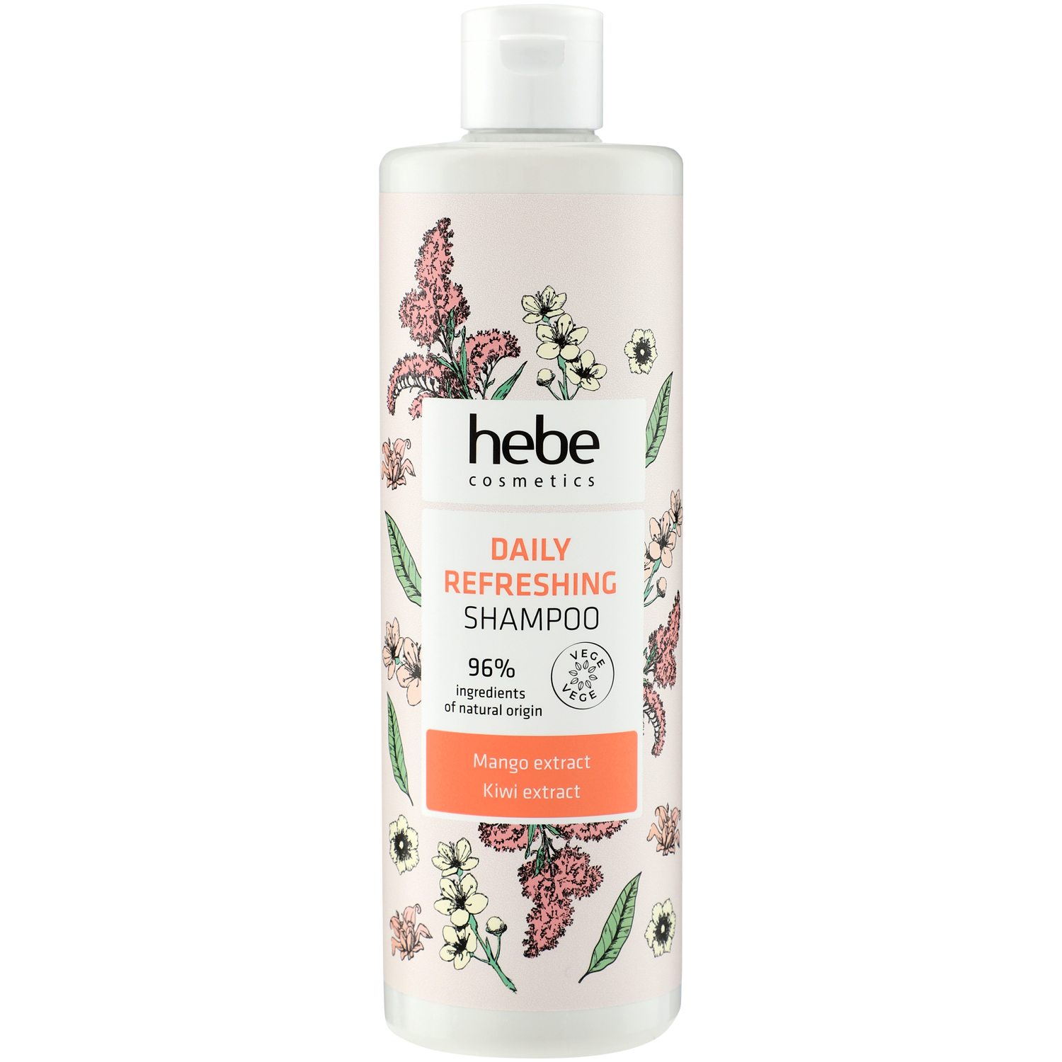 Hebe Cosmetics Daily Refreshing Shampoo освежающий шампунь для волос, 400 мл