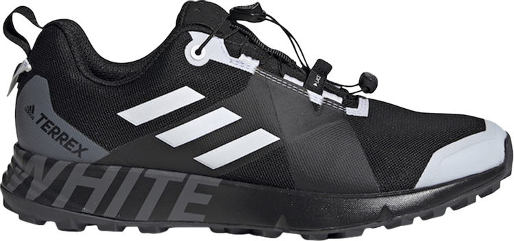 Лимитированные кроссовки Adidas White Mountaineering x Terrex TWO GTX 'Core Black', черный - фото