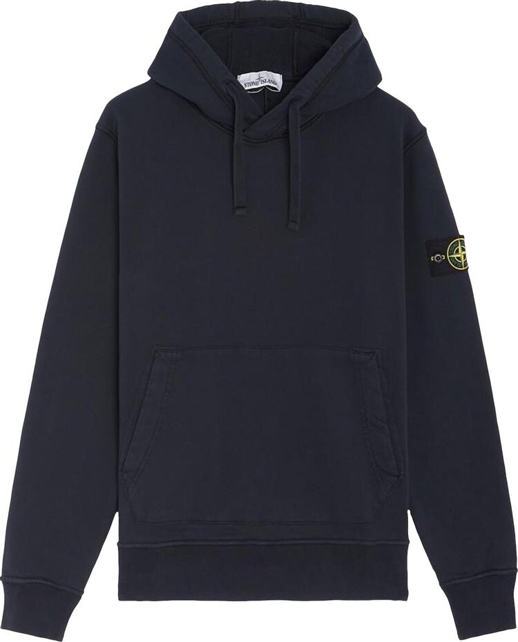 

Толстовка Stone Island Hooded Sweatshirt 'Navy', синий