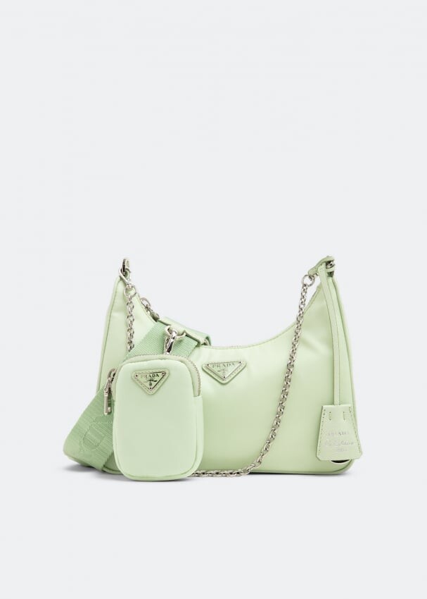 

Сумка PRADA Re-Edition 2005 Re-Nylon bag, зеленый