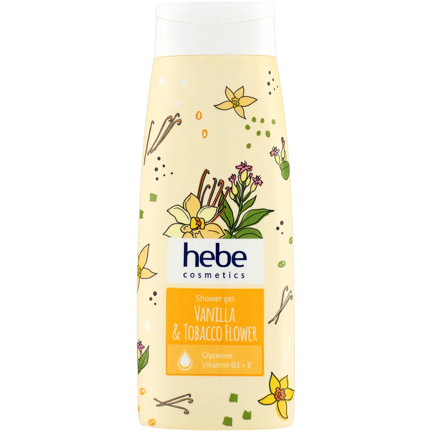 

Hebe Cosmetics Wanilia&Kwiat Tabaki гель для душа, 250 мл