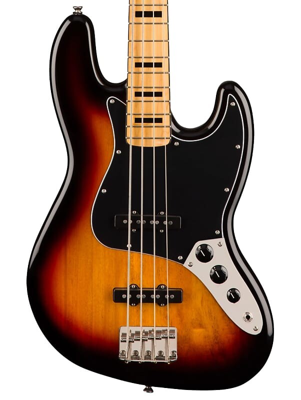 

НОВИНКА Squier Classic Vibe '70s Jazz Bass - 3 цвета Sunburst (076) Classic Vibe s Jazz Bass Maple Fingerboard Color Sunburst