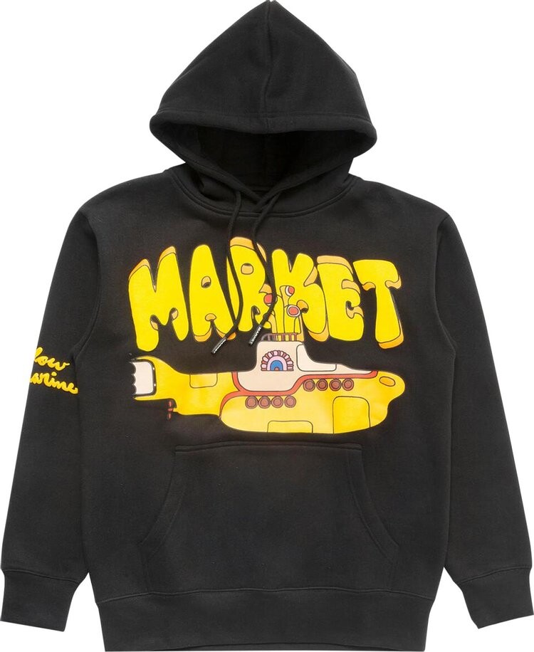 

Худи Market x Beatles Yellow Submarine Hoodie 'Black', черный