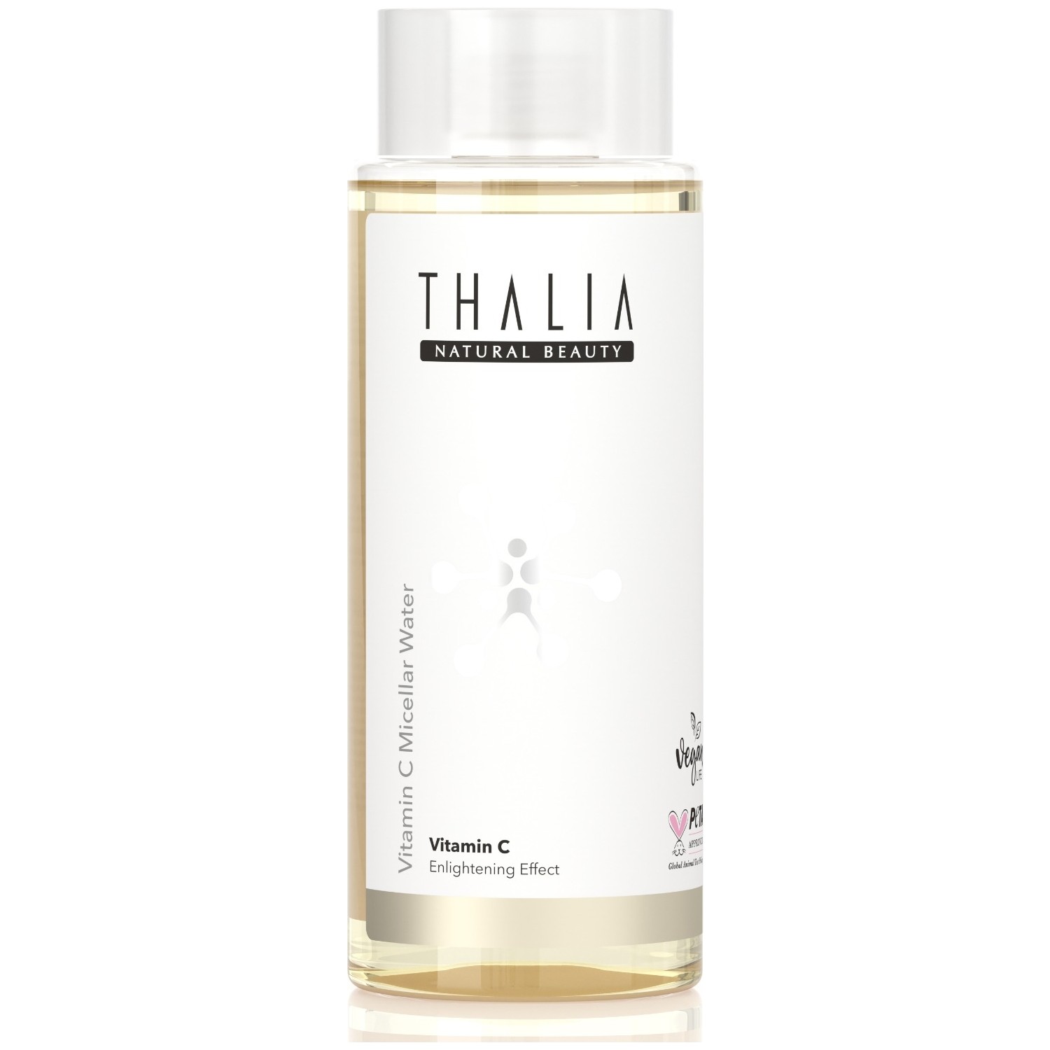 Мицеллярная очищающая вода Thalia Brightening для кожи, 300 мл средства для снятия макияжа pekah мицеллярная вода очищающая с экстрактом центеллы азиатской
