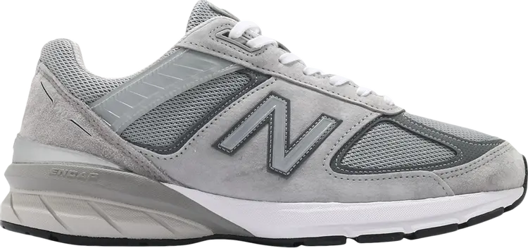 

Кроссовки New Balance 990v5 Made in USA 4E Wide 'Castlerock', серый