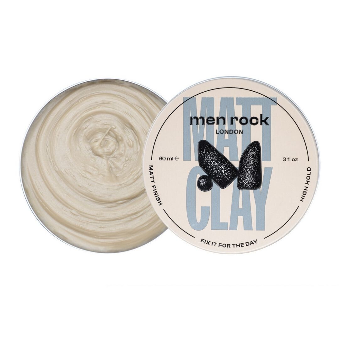 

MenRock Матирующая глина для волос Matt Clay High Hold Matt Finish для мужчин 90мл