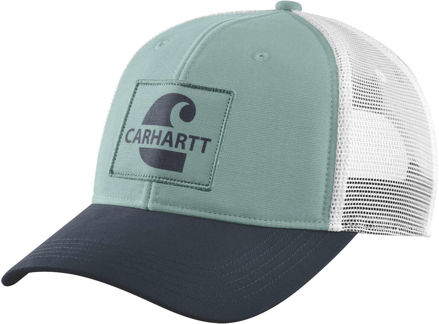 

Шапка Carhartt Canvas Mesh-Back Core Graphic, светло-зеленый