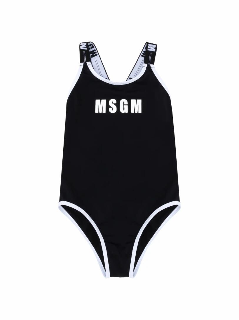 

Слитный купальник с логотипом MSGM