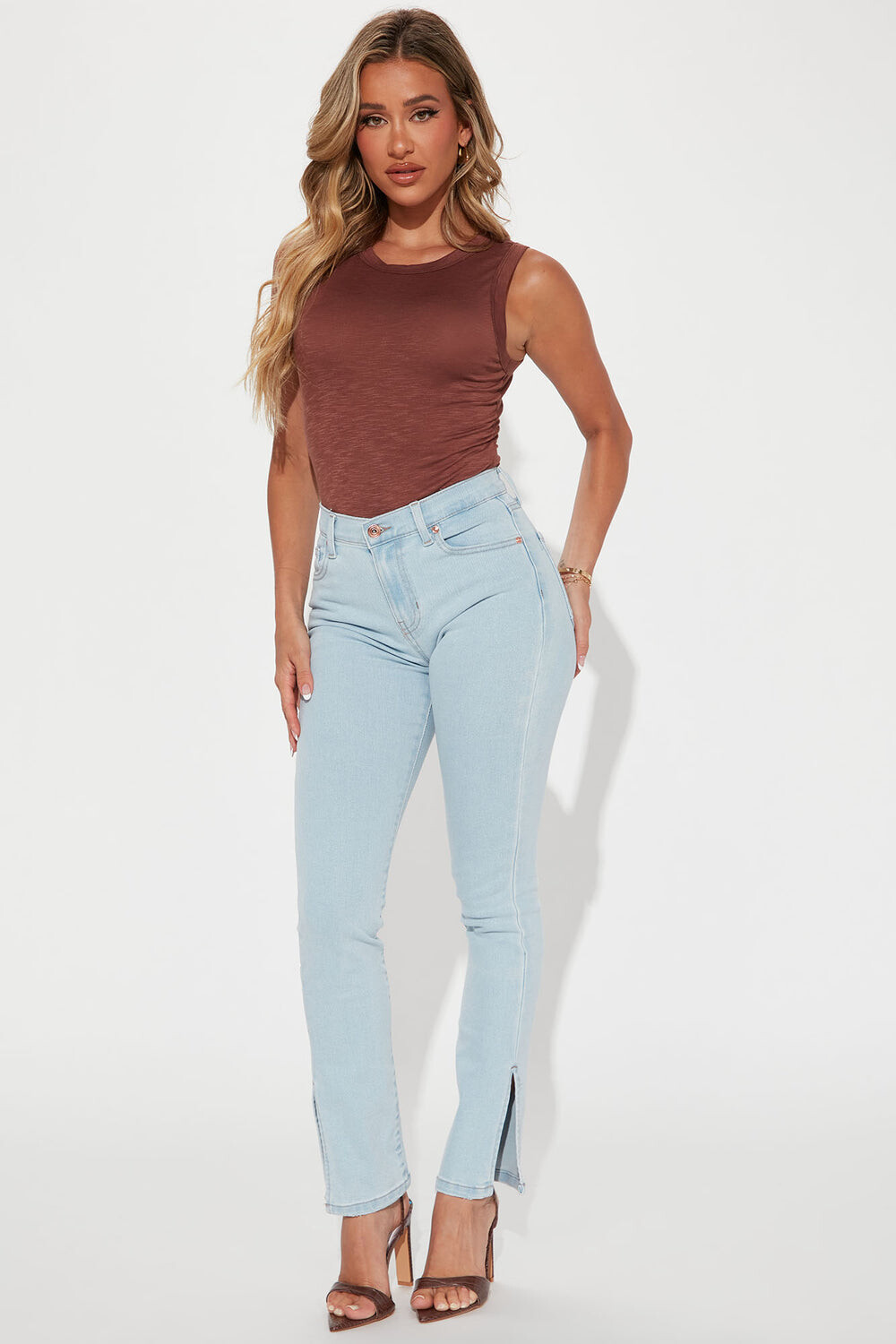 

Джинсы скинни Fashion Nova CJ23937BRX, синий