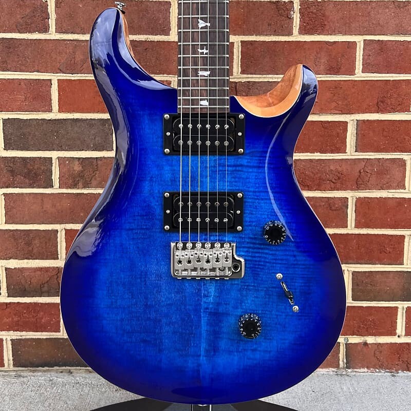 

PRS SE Custom 24, Faded Blue Burst, сумка для переноски