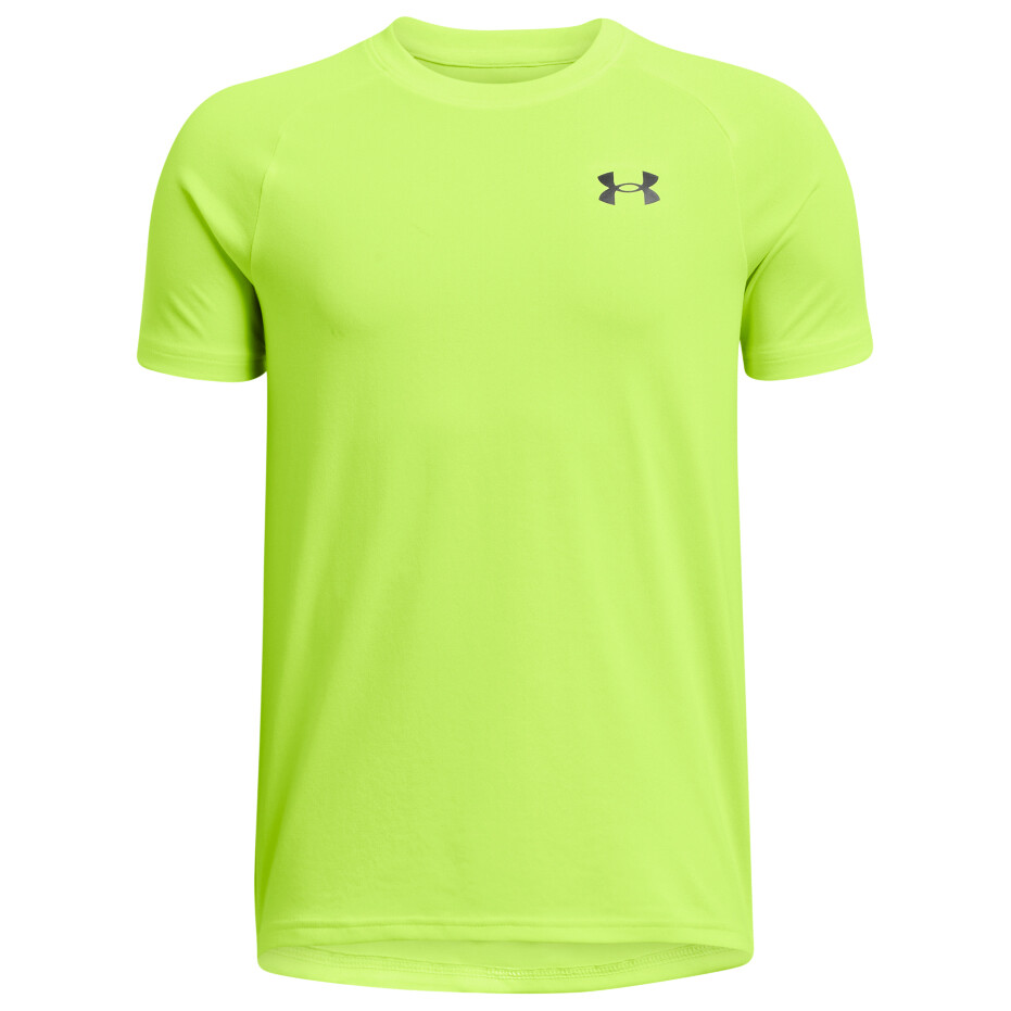 

Функциональная рубашка Under Armour Kid's Tech 2 0 S/S, цвет High Vis Yellow