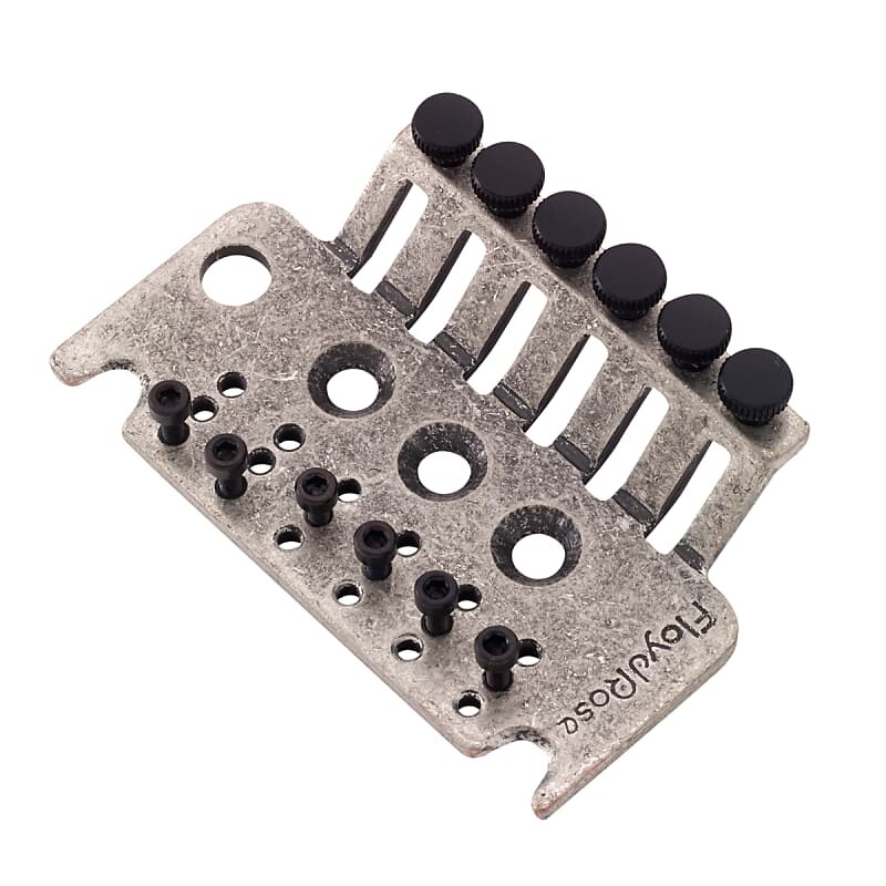 

Базовая пластина тремоло серии 1000 — античное серебро Floyd Rose 1000 Series