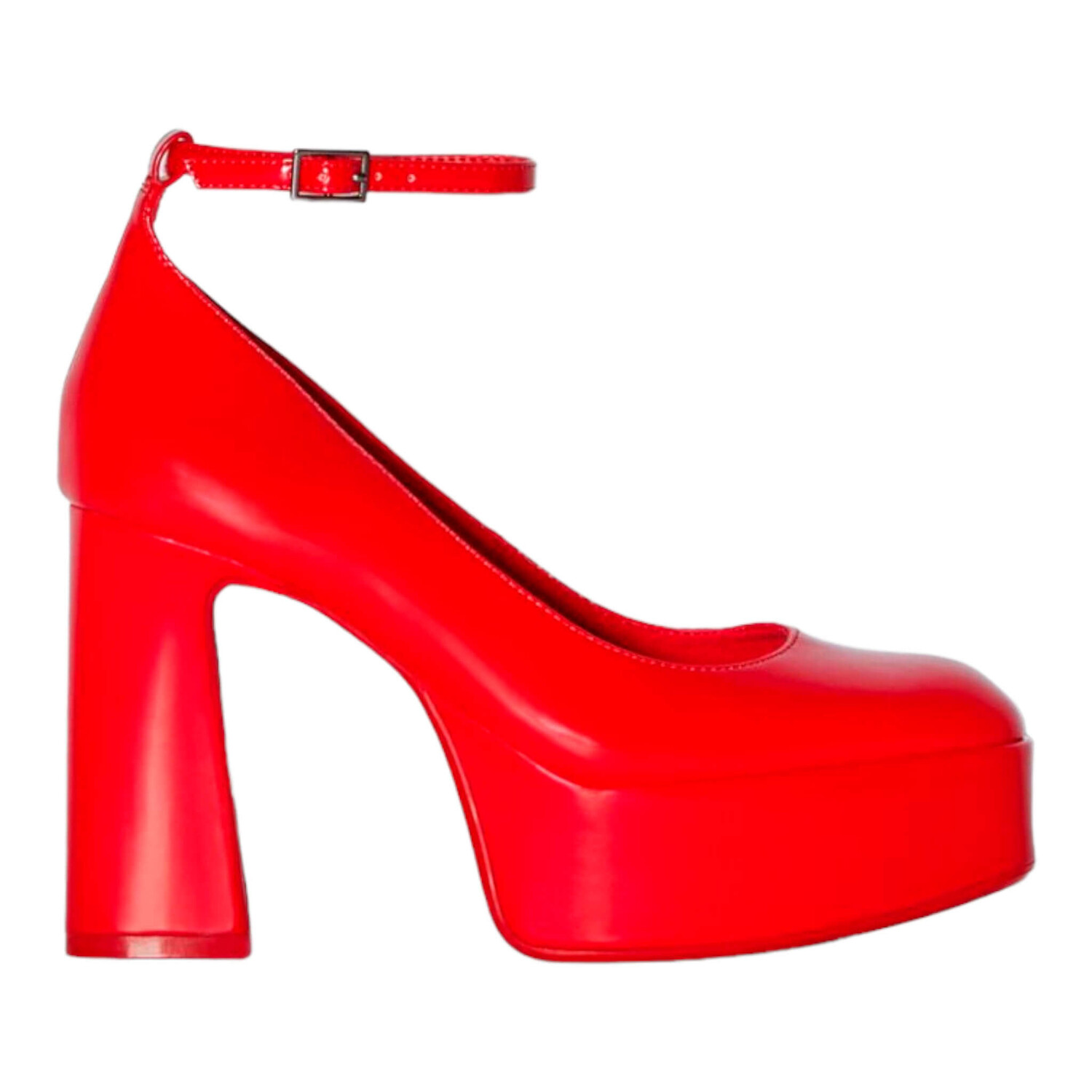 

Туфли Bershka Xl Platform High-heel, красный